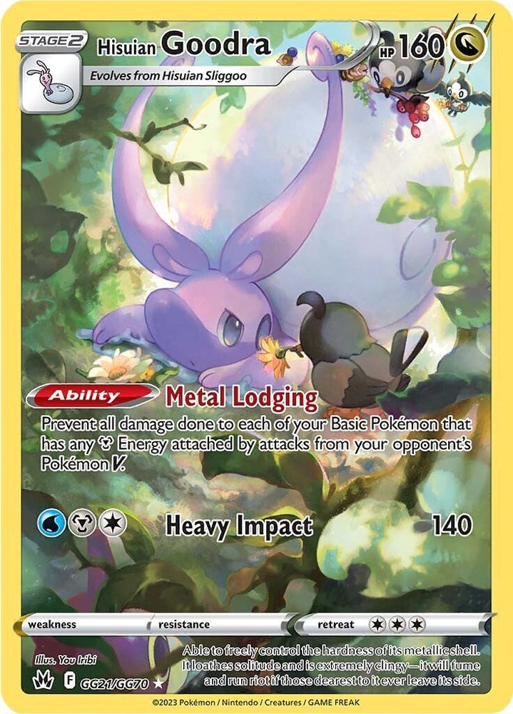 Hisuian Goodra (GG21/GG70) [Sword &amp; Shield: Crown Zenith] 