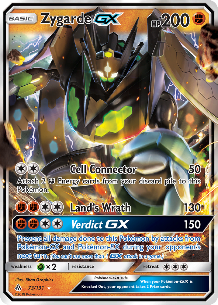 Zygarde GX (73/131) [Sun &amp; Moon: Forbidden Light] 