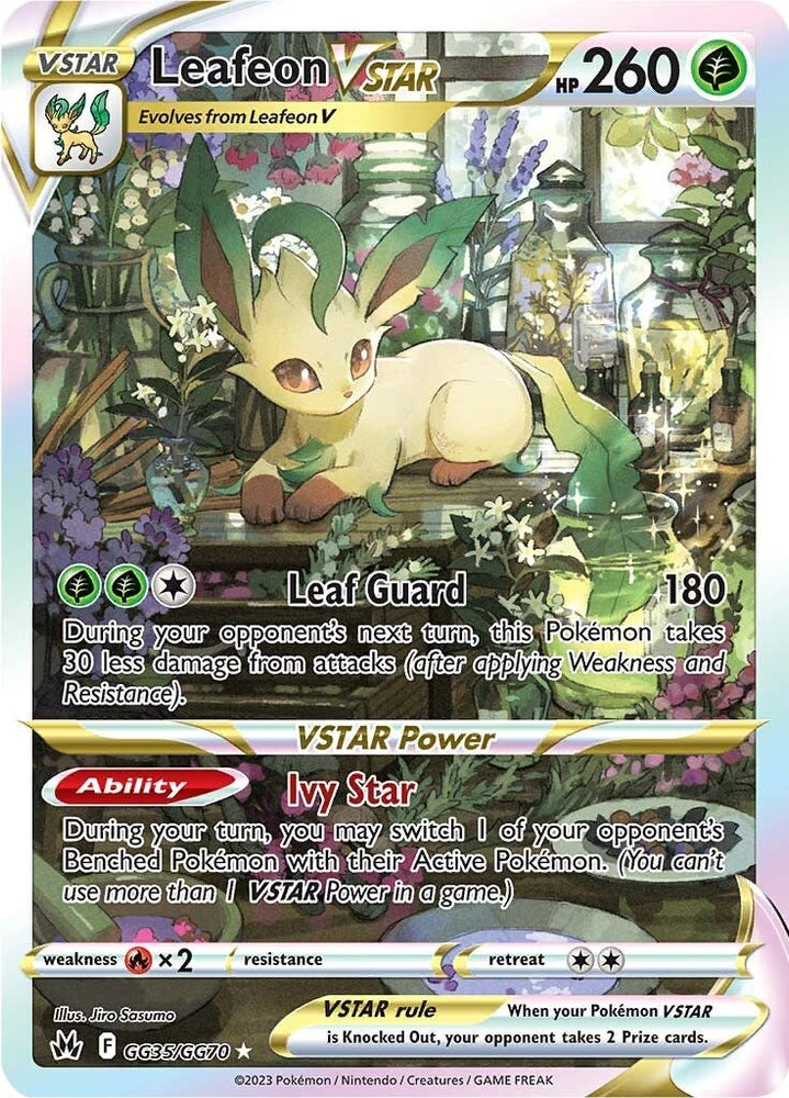 Leafeon VSTAR (GG35/GG70) [Sword &amp; Shield: Crown Zenith] 