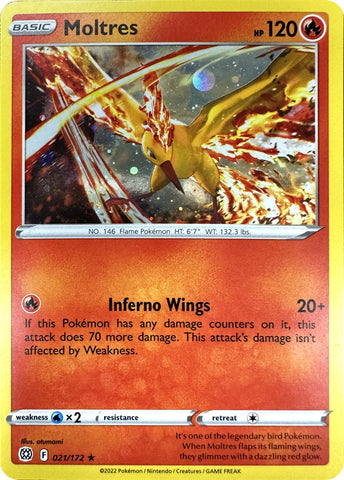 Moltres (021/172) (Cosmos Holo) [Sword &amp; Shield: Brilliant Stars] 