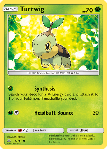 Turtwig (6/156) [Sun &amp; Moon: Ultra Prism] 