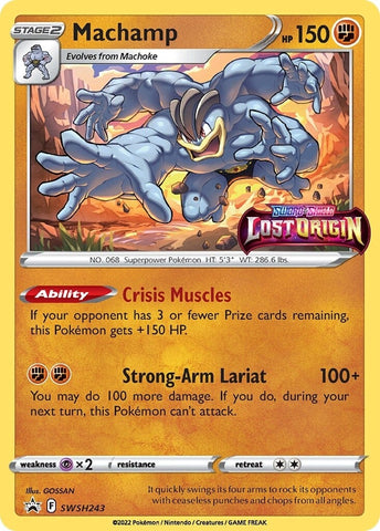 Machamp (SWSH243) [Sword &amp; Shield: Black Star Promos] 