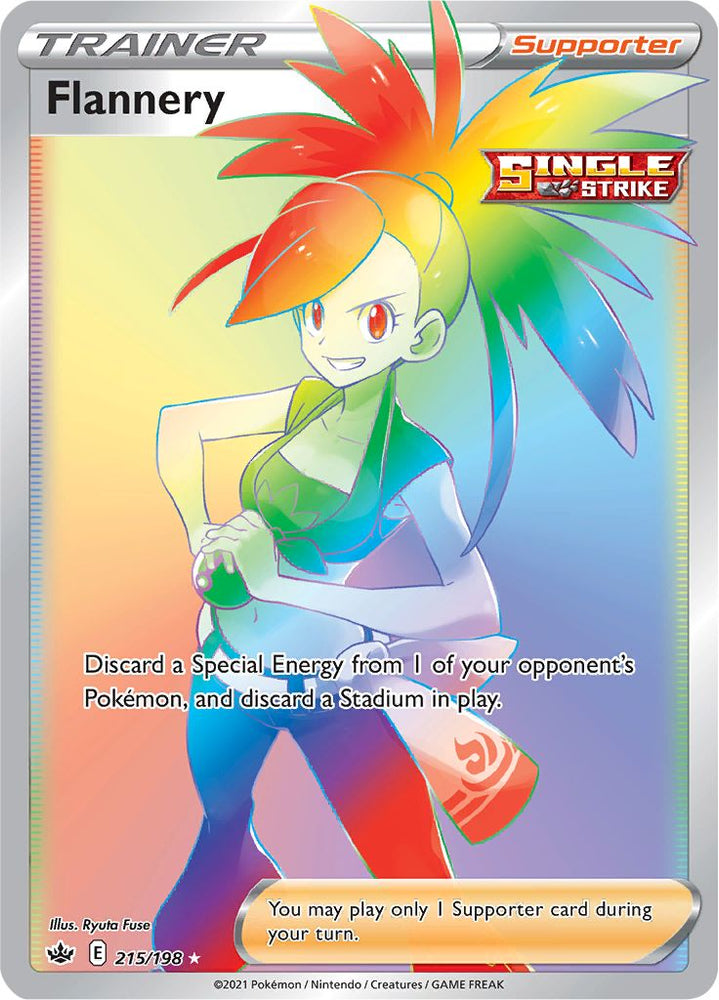 Flannery (215/198) [Sword &amp; Shield: Chilling Reign] 