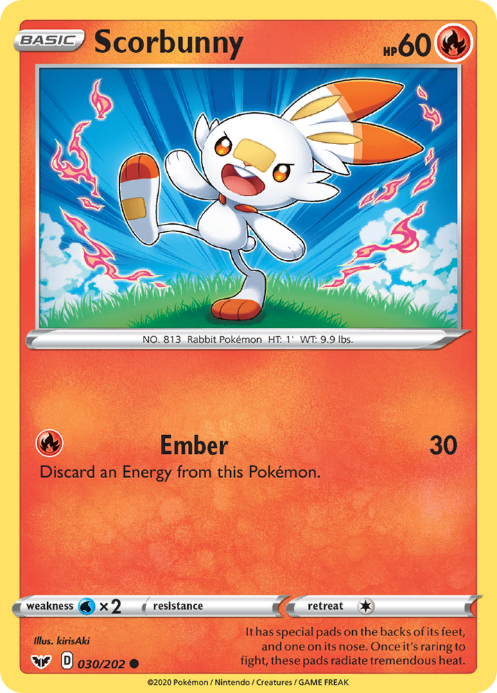 Scorbunny (030/202) [Sword &amp; Shield: Base Set] 