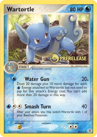 Wartortle (50/112) (Prerelease) [EX: FireRed &amp; LeafGreen] 