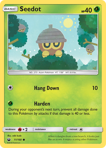 Seedot (11/168) [Sun &amp; Moon: Celestial Storm] 