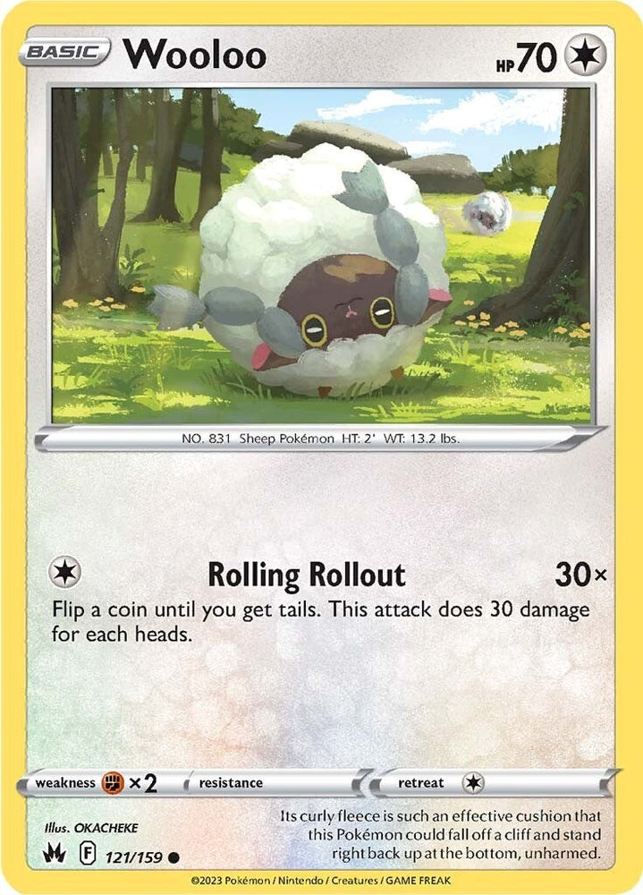 Wooloo (121/159) [Sword &amp; Shield: Crown Zenith] 