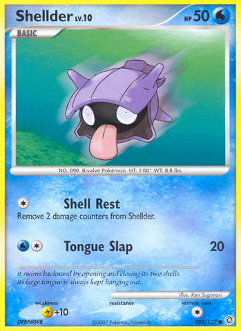 Shellder (105/132) [Diamond &amp; Pearl: Secret Wonders] 