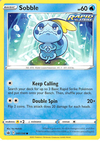 Sobble (041/198) [Sword & Shield: Chilling Reign]