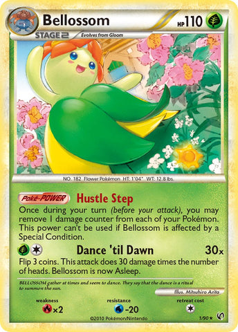 Bellossom (1/90) (Theme Deck Exclusive) [HeartGold &amp; SoulSilver: Undaunted] 