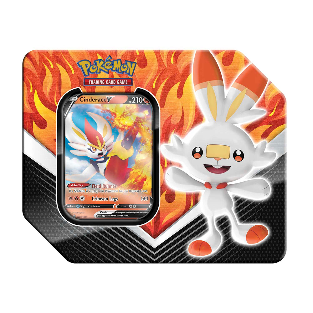 Sword &amp; Shield - Galar Partners Collector's Tin (Cinderace V) 