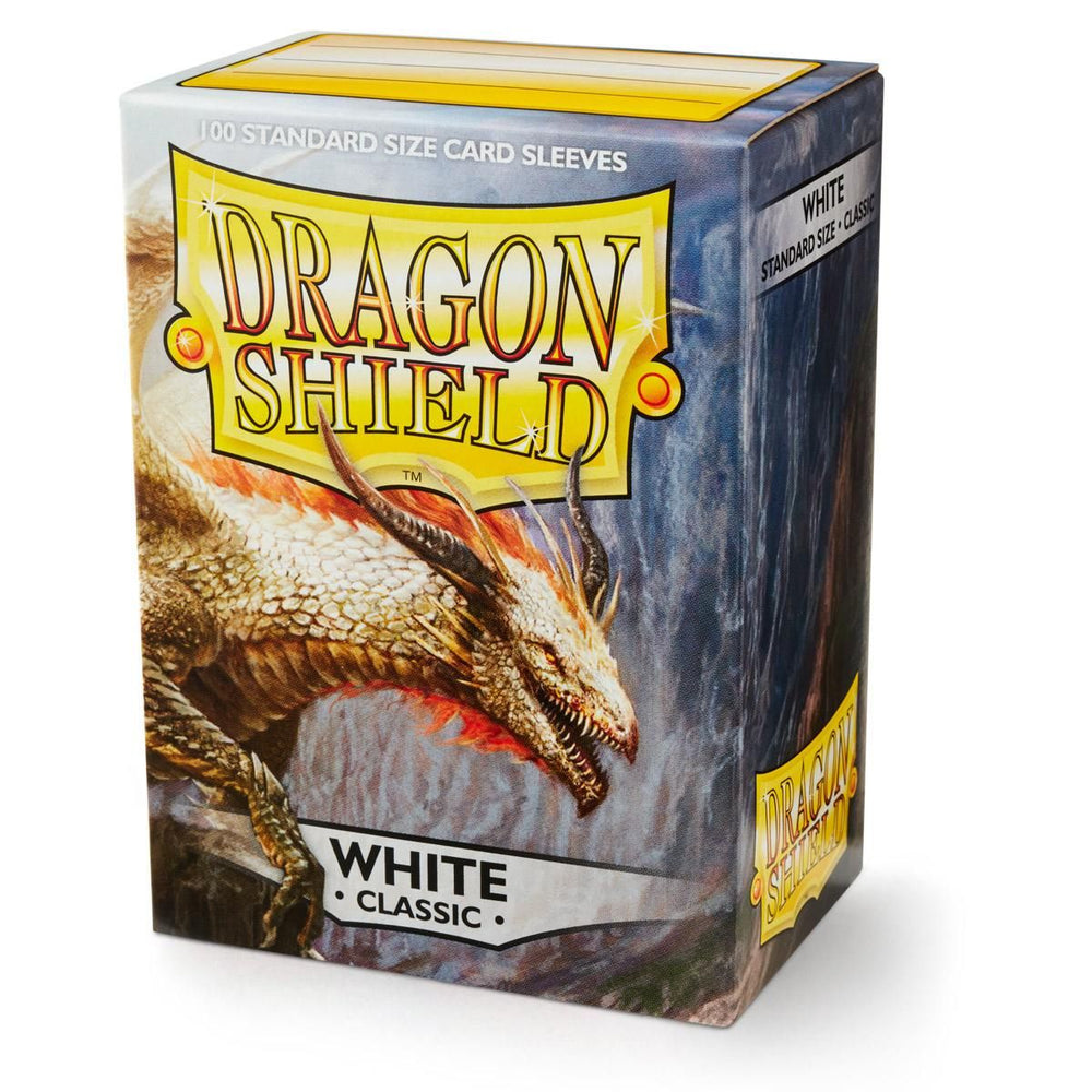 Dragon Shield: Standard 100ct Sleeves - White (Classic)