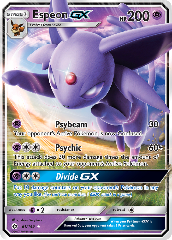 Espeon GX (61/149) [Sun &amp; Moon: Base Set] 