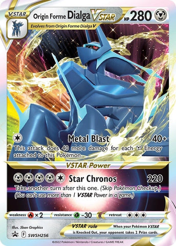 Origin Forme Dialga VSTAR (SWSH256) [Sword &amp; Shield: Black Star Promos] 