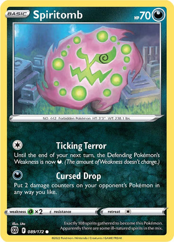 Spiritomb (089/172) [Sword &amp; Shield: Brilliant Stars] 