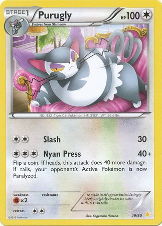 Purugly (19/30) [XY: Trainer Kit 3 - Free Pikachu] 