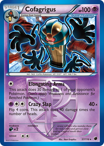 Cofagrigus (57/116) [Black &amp; White: Plasma Freeze] 