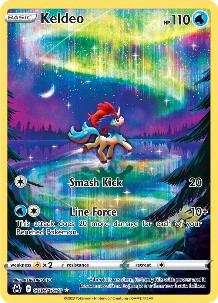 Keldeo (GG07/GG70) [Sword &amp; Shield: Crown Zenith] 