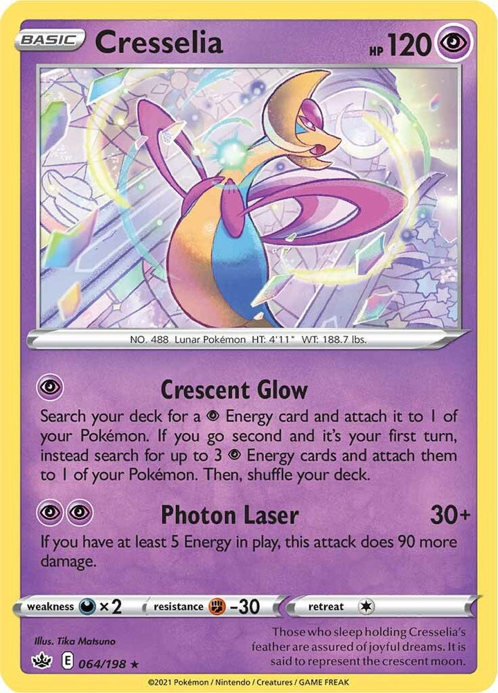 Cresselia (064/198) (Theme Deck Exclusive) [Sword &amp; Shield: Chilling Reign] 