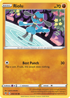 Riolu (090/185) [Sword &amp; Shield: Vivid Voltage] 