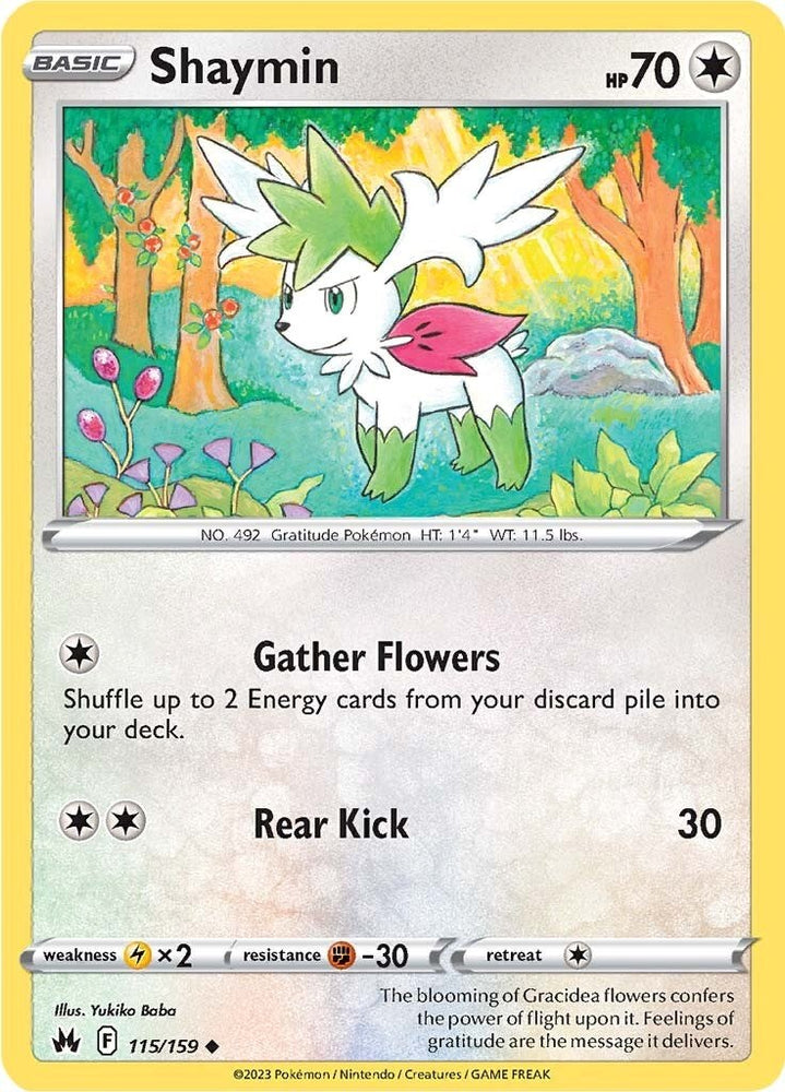 Shaymin (115/159) [Sword &amp; Shield: Crown Zenith] 