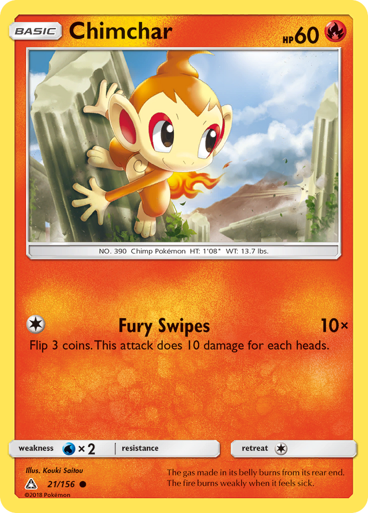 Chimchar (21/156) [Sun &amp; Moon: Ultra Prism] 