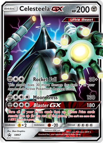 Celesteela GX (SM67) [Sun &amp; Moon: Black Star Promos] 