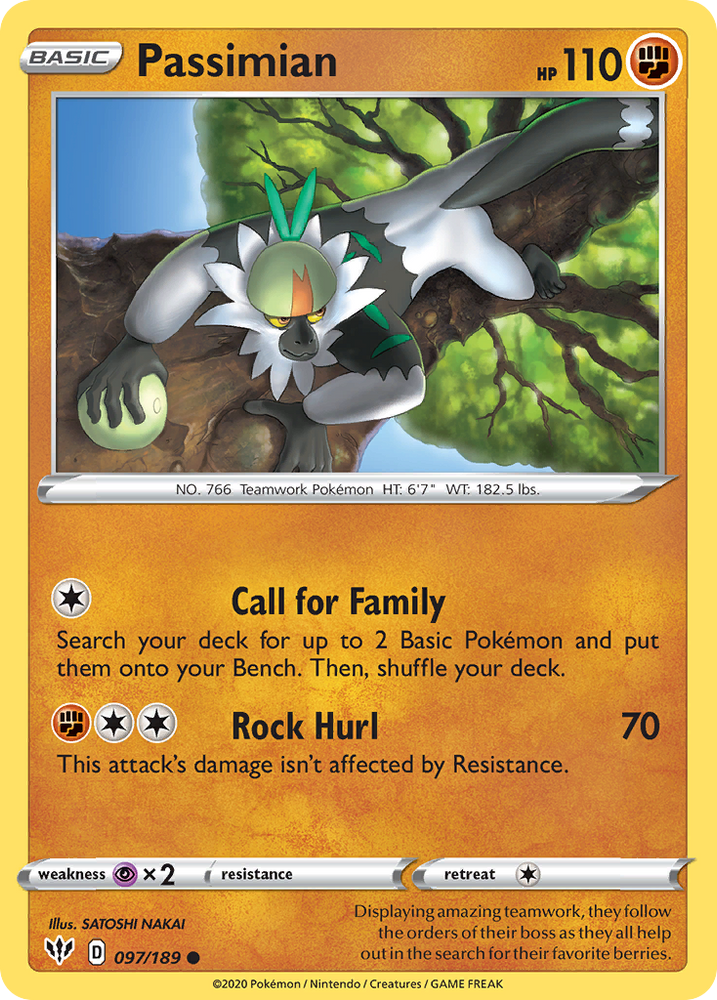 Passimian (097/189) [Sword &amp; Shield: Darkness Ablaze] 