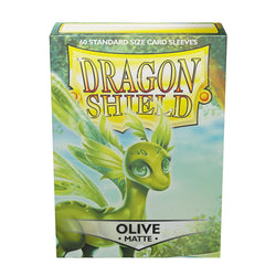 Dragon Shield: Standard 60ct Sleeves - Olive (Matte)