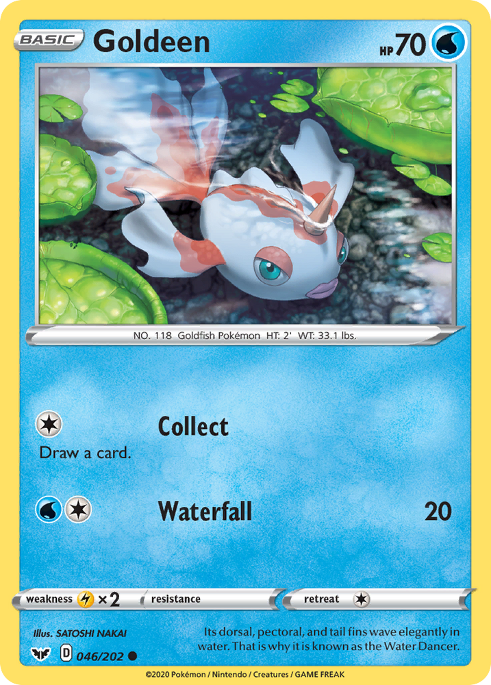 Goldeen (046/202) [Sword &amp; Shield: Base Set] 