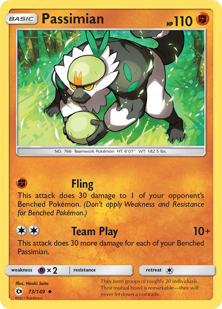 Passimian (73/149) [Sun &amp; Moon: Base Set] 