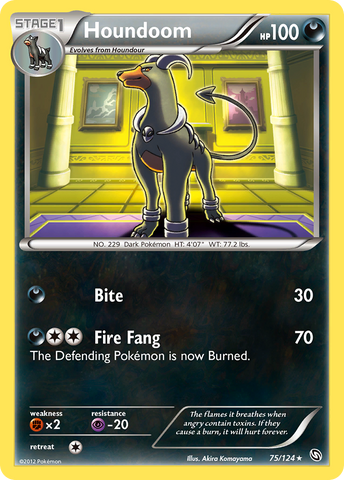 Houndoom (75/124) [Black &amp; White: Dragons Exalted] 