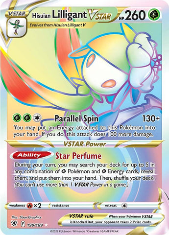 Hisuian Lilligant VSTAR (190/189) [Sword &amp; Shield: Astral Radiance] 