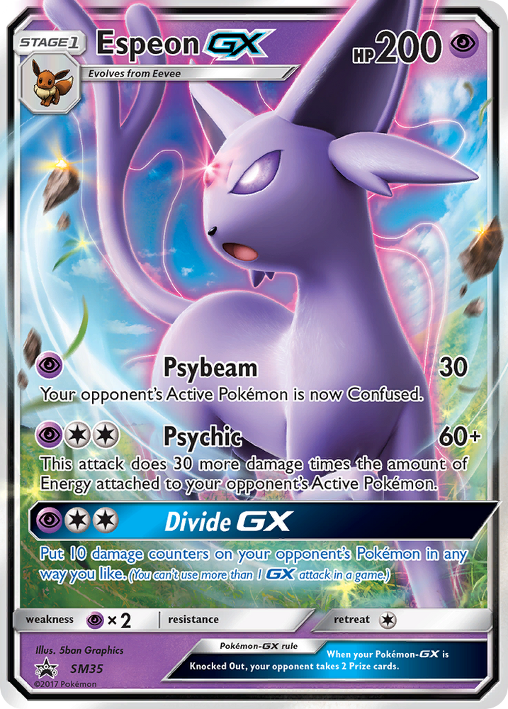 Espeon GX (SM35) [Sun &amp; Moon: Black Star Promos] 