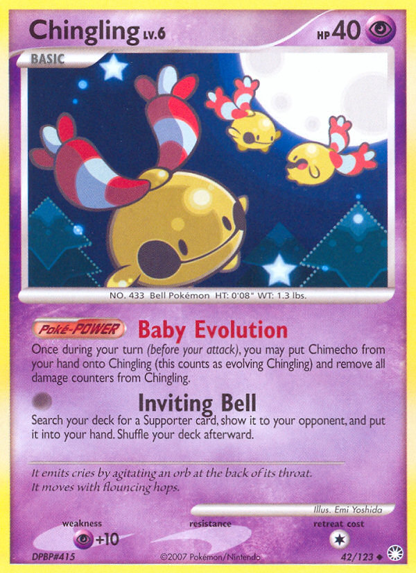 Chingling (42/123) [Diamond &amp; Pearl: Mysterious Treasures] 