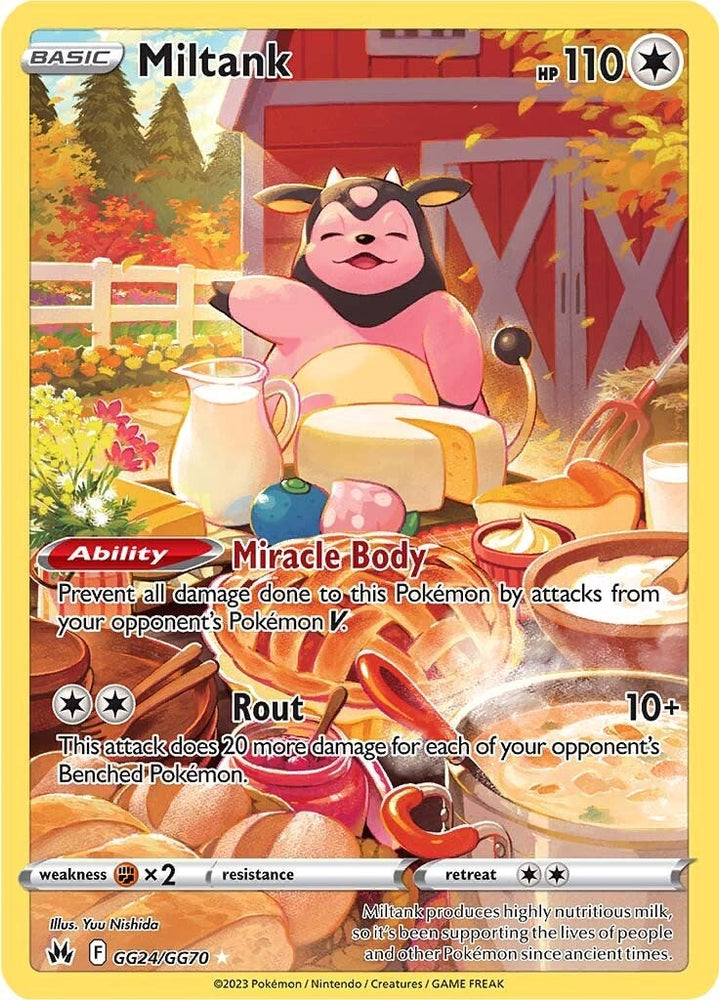 Miltank (GG24/GG70) [Sword &amp; Shield: Crown Zenith] 