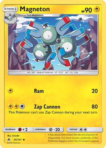 Magneton (35/131) [Sun &amp; Moon: Forbidden Light] 