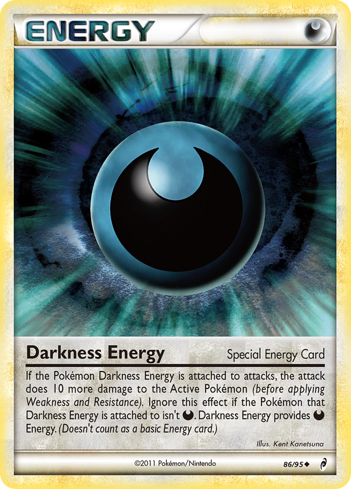 Darkness Energy (86/95) [HeartGold &amp; SoulSilver: Call of Legends] 