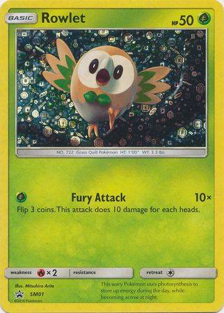 Rowlet (SM01) (General Mills Promo) [Sun &amp; Moon: Black Star Promos] 