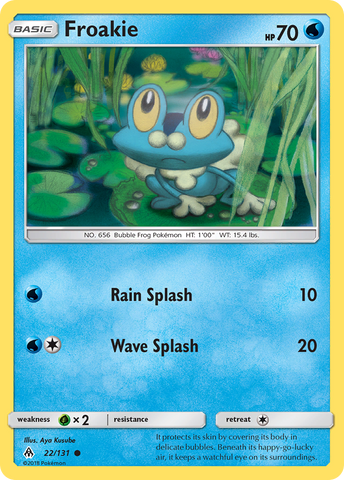 Froakie (22/131) [Sun &amp; Moon: Forbidden Light] 