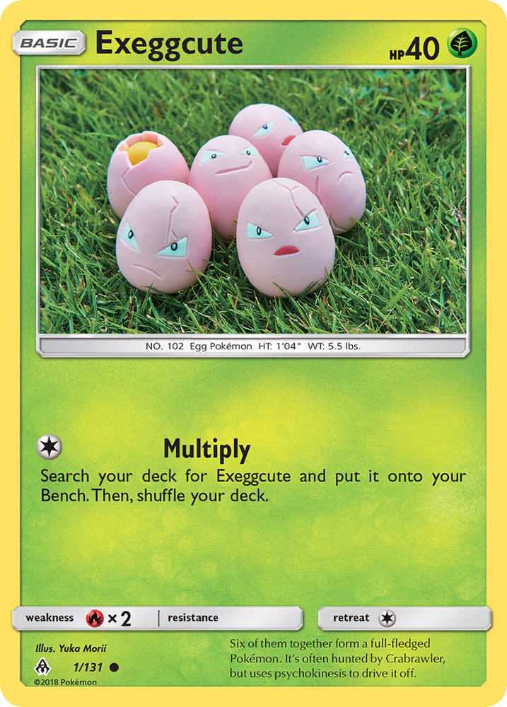 Exeggcute (1/131) [Sun &amp; Moon: Forbidden Light] 