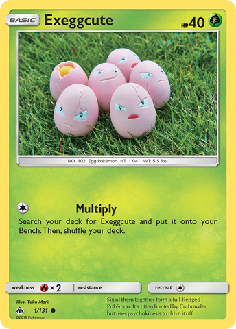 Exeggcute (1/131) [Sun &amp; Moon: Forbidden Light] 