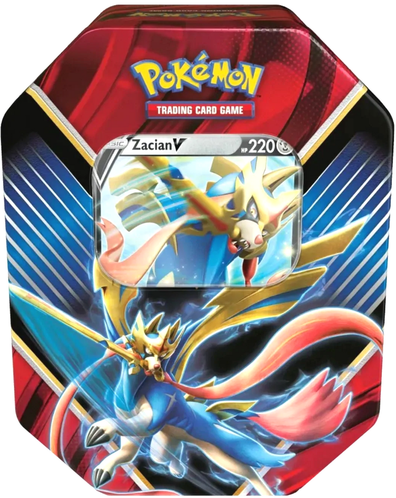 Sword & Shield: Rebel Clash - Legends of Galar Collector's Tin (Zacian V) (International Version)