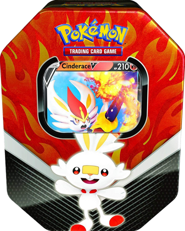 Sword &amp; Shield - Galar Partners Collector's Tin (Cinderace V) (International Version) 