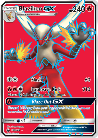 Blaziken GX (153/168) [Sun &amp; Moon: Celestial Storm] 