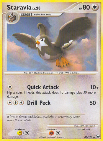 Staravia (47/100) [Diamond &amp; Pearl: Majestic Dawn] 