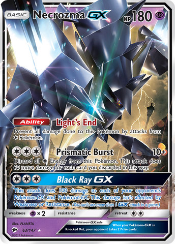 Necrozma GX (63/147) [Sun &amp; Moon: Burning Shadows] 