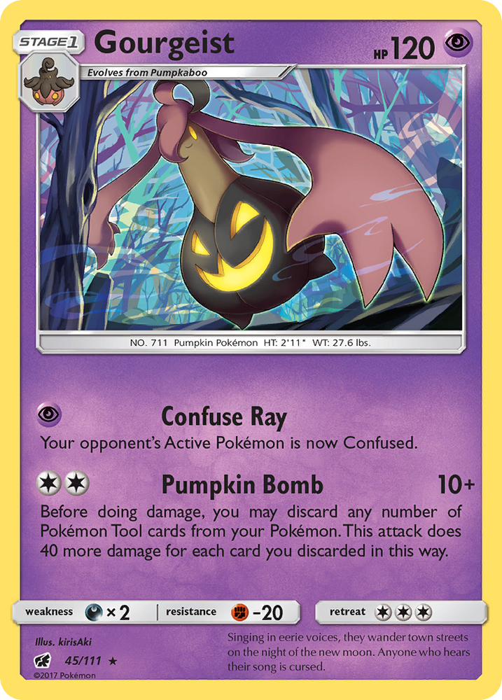 Gourgeist (45/111) [Sun &amp; Moon: Crimson Invasion] 