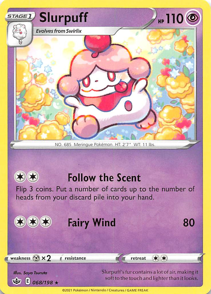 Slurpuff (068/198) [Sword &amp; Shield: Chilling Reign] 