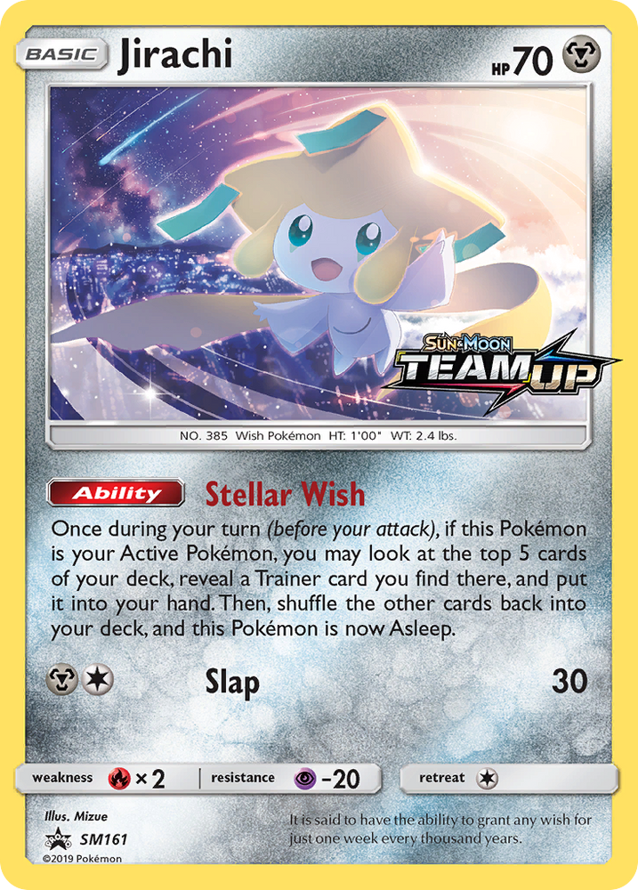 Jirachi (SM161) [Sun &amp; Moon: Black Star Promos] 